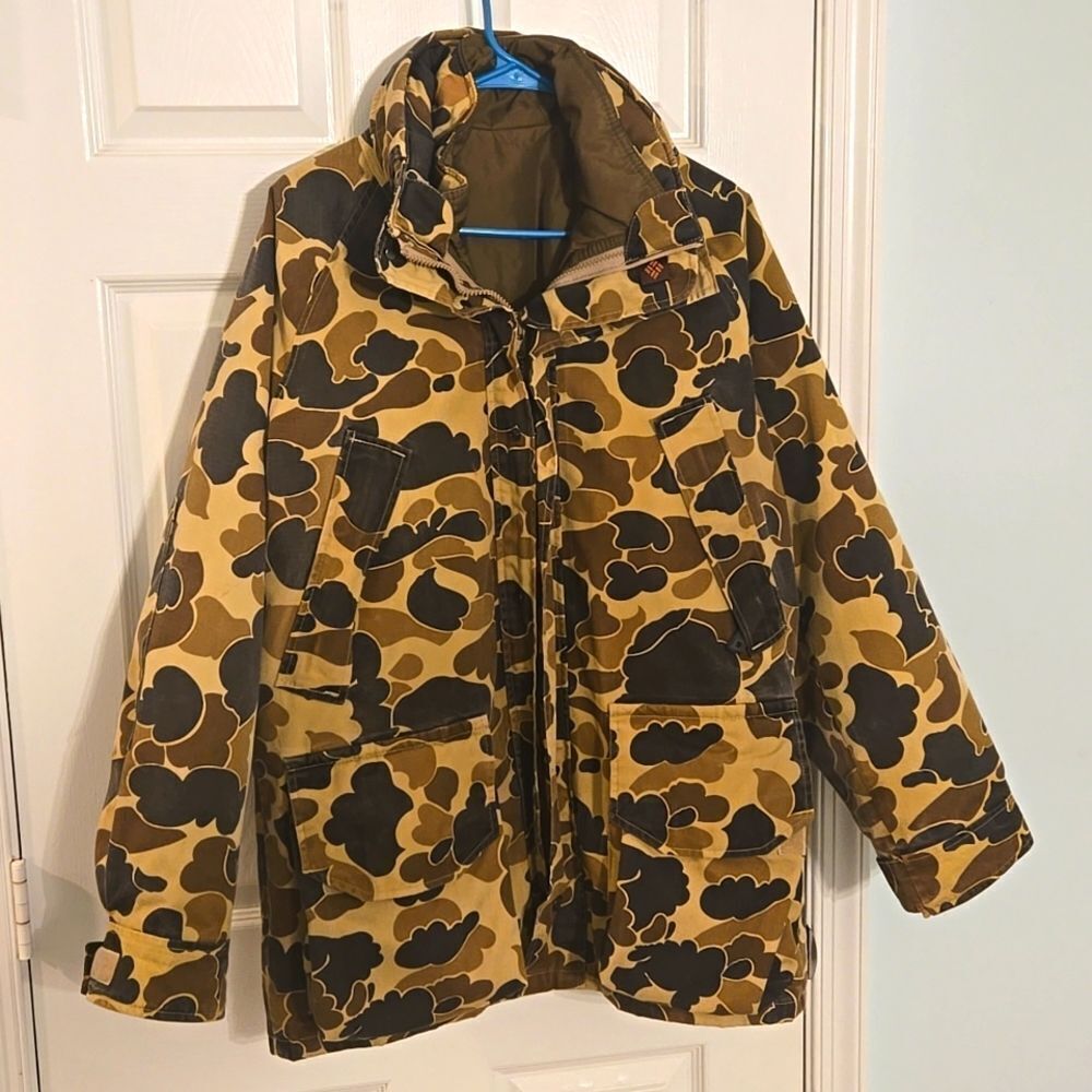Vintage 90s Columbia hunting jacket mens size small